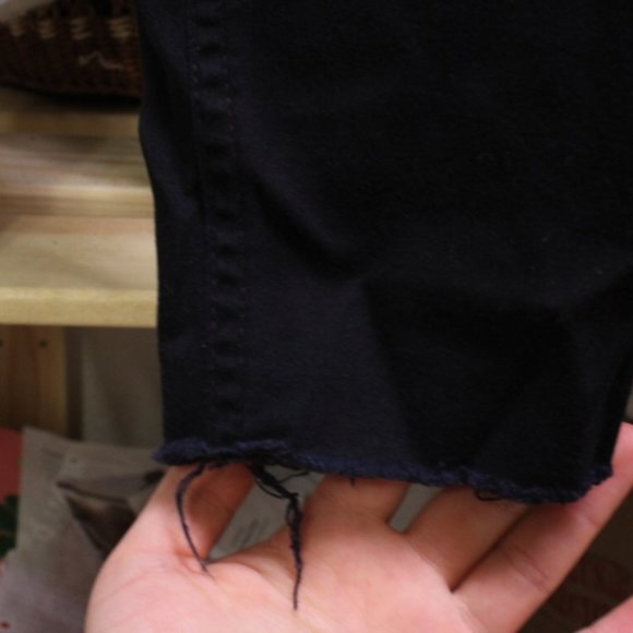 Raw Hem Denim - Picture 2 of 3